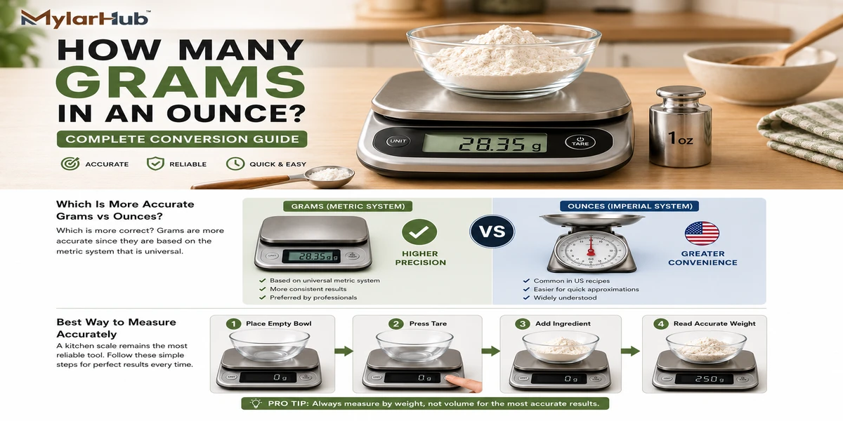 How Many Grams Are in an Ounce? Simple Conversions Made Easy
