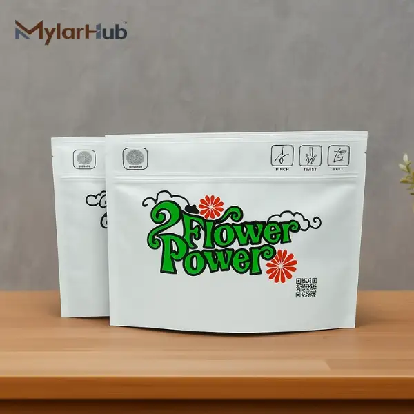 Pinch and Pull Mylar Bags