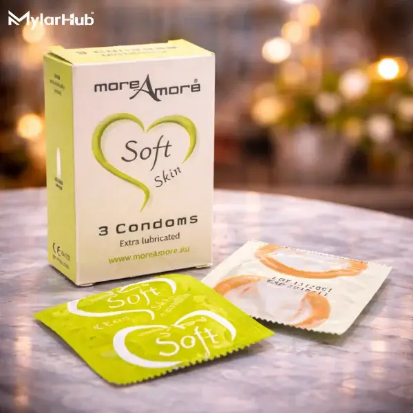 Condom Mylar Bags