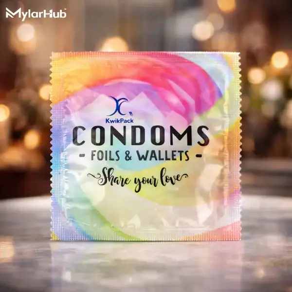 Condom Mylar Bags