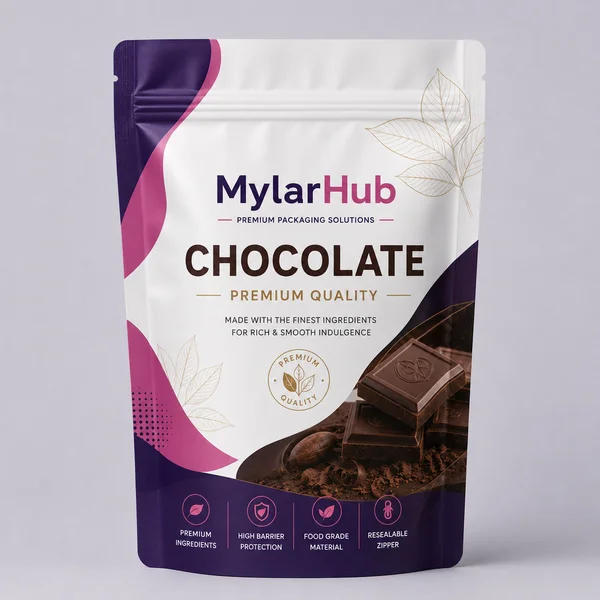 Chocolate Mylar Bags