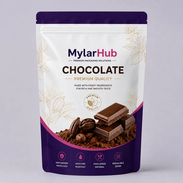 Chocolate Mylar Bags